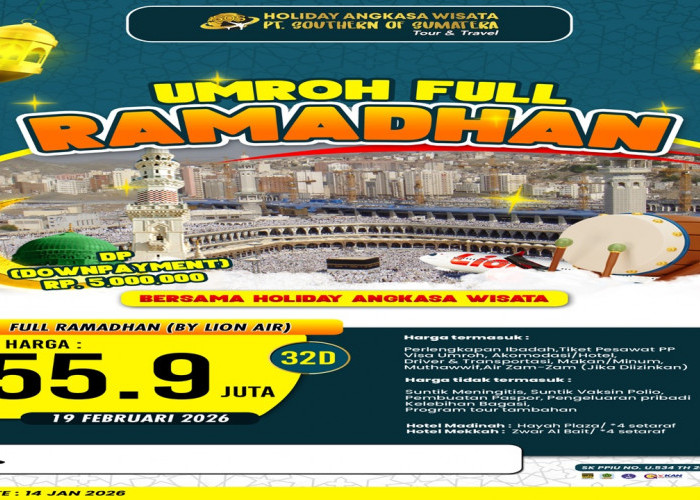 Paket Umroh Full Ramadhan by Lion Air Tawarkan Harga Kompetitif, Jamaah Antusias