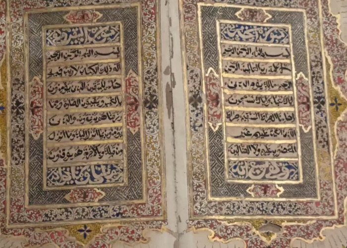 Masya Allah! Mushaf Al-Qur’an Kesultanan Palembang Darussalam Berusia 2,5 Abad