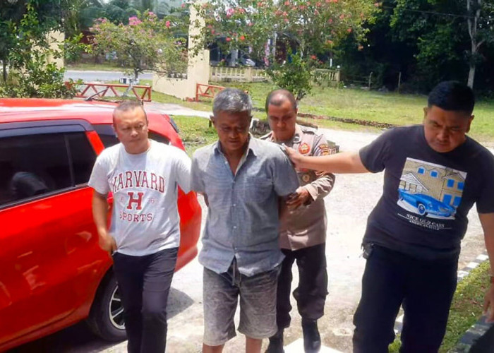 Kakek Residivis Pencuri 3 Sepeda Motor Berhasil Ditangkap Personel Polsek Tanjung Batu