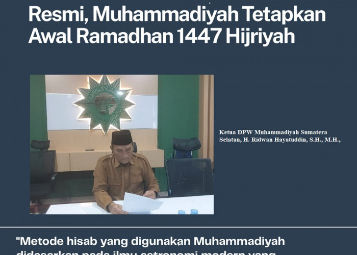 Muhammadiyah Tetapkan 1 Ramadhan 1447 Hijriyah Jatuh pada 18 Februari 2026