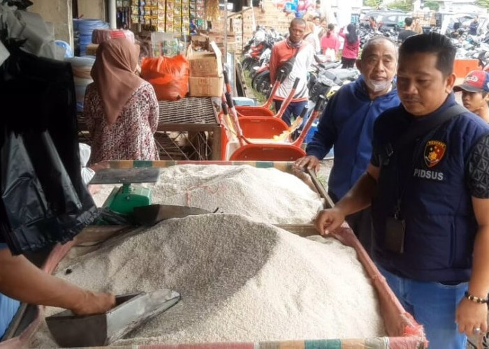 Harga Beras di Pasar Tradisional Indralaya Mulai Turun