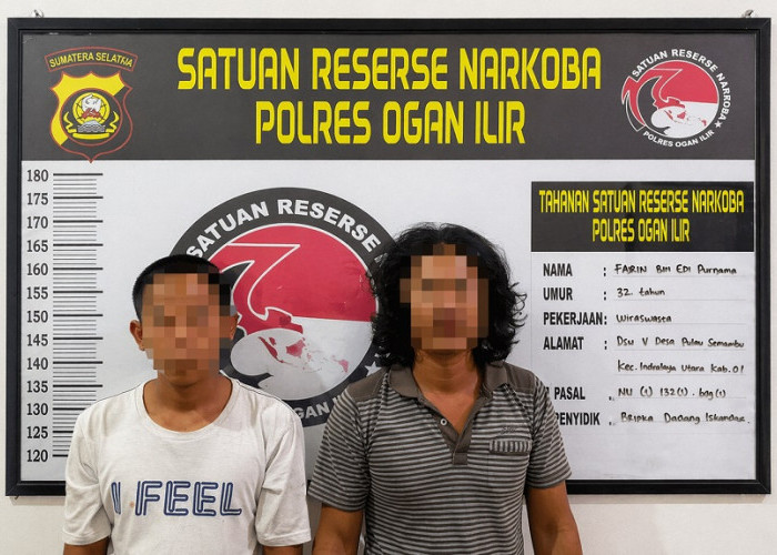Dua Warga Pulau Semambu Pengedar Narkotika Ditangkap Polisi