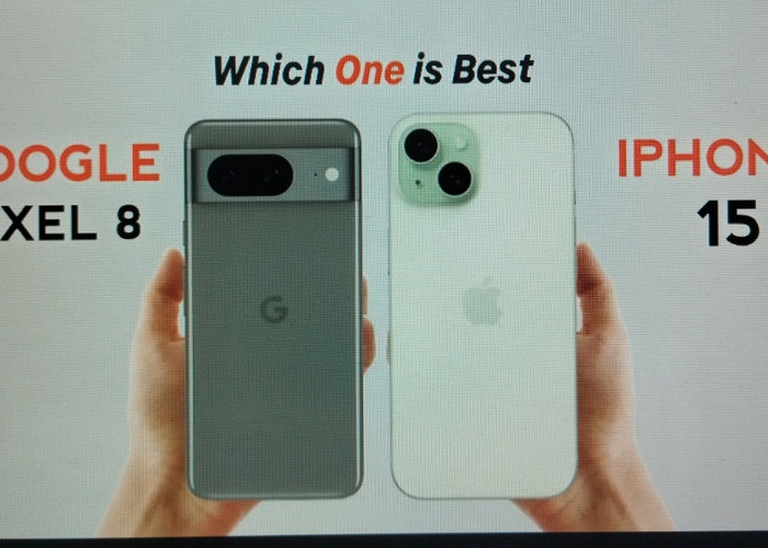 Harga Ponsel Ini Hampir Sama Antara Google Pixel 8 dan  Apple iPhone 15,  Mana  yang Cocok untuk Anda?