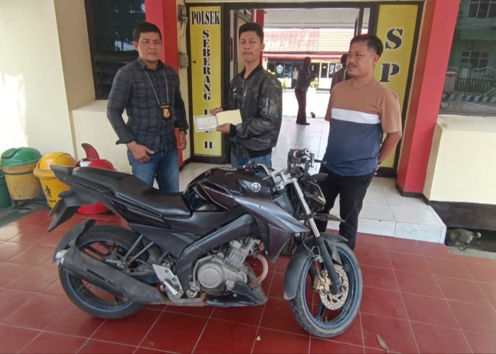 Motor Yamaha Vixion yang Ditemukan di TPU Naga Suwidak Resmi Dikembalikan Polsek SU II kepada Pemilik