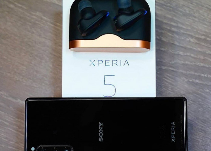 Ponsel Pintar! Sony Xperia 5V  Hadir Dengan Speaker Stereo 