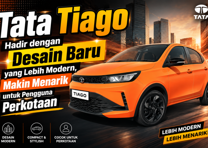 Tata Tiago Hadir dengan Desain Baru yang Lebih Modern, Makin Menarik untuk Pengguna Perkotaan