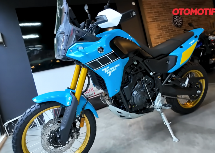 Yamaha Tenere 700 2025 Resmi Hadir di Indonesia: Edisi Sky Blue yang Langka 
