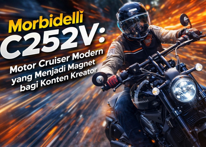 Morbidelli C252V: Motor Cruiser Modern yang Menjadi Magnet Baru bagi Konten Kreator