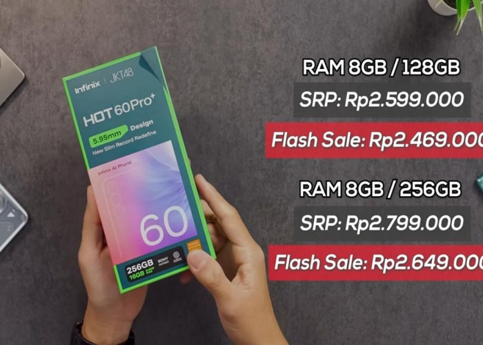 HP Tipis Rekor Dunia Infinix Hot 60 Pro+