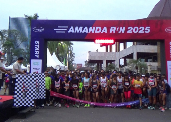 Ribuan Warga Palembang Meriahkan Amanda Run 2025