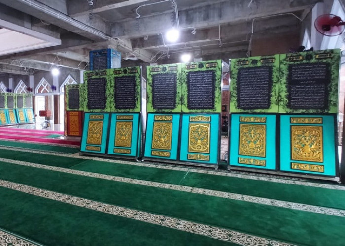 Lukisan Kaligrafi Al-Quran 30 Juz Terbesar Ada di Palembang, Akan Jadi Destinasi Wisata Religi