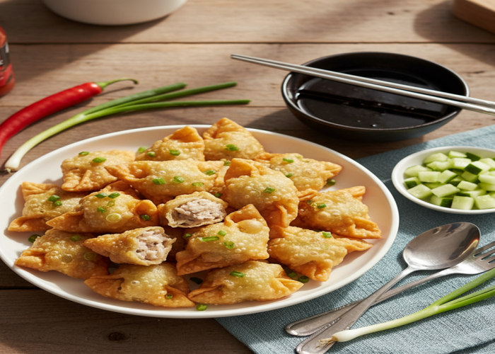 Crispy Pempek Pangsit, Perpaduan Unik Rasa Tradisional dan Tekstur Modern dari Palembang