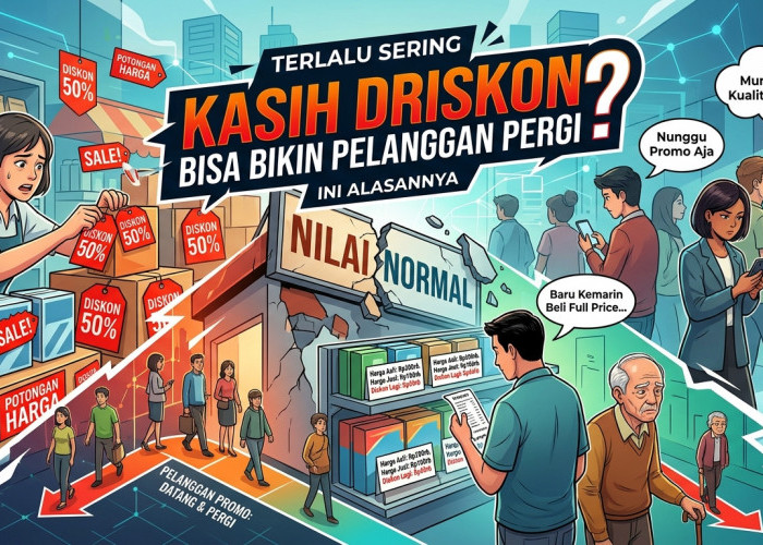 Terlalu Sering Kasih Diskon Bisa Bikin Pelanggan Pergi, Ini Alasannya!