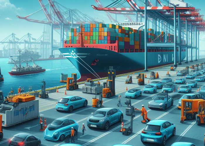 Penumpukan Mobil Listrik Cina di Pelabuhan Eropa