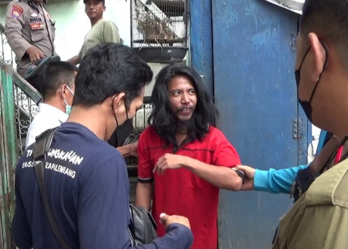 Dianggap Meresahkan, Heru Pria ODGJ Diamankan Dinsos Kota Palembang