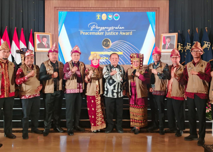 Hadiri Puncak Peacemaker Justice Award 2025, Kakanwil Dampingi 10 Peserta dari Sumatera Selatan
