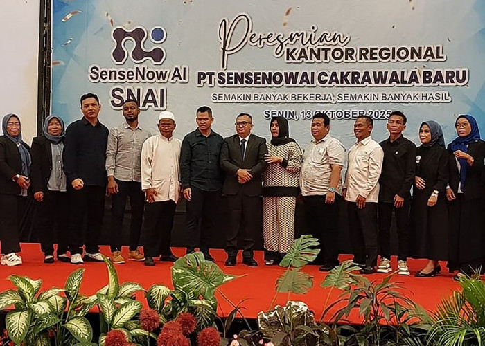 Peresmian Kantor Regional PT SenseNowAI Cakrawala Baru di Palembang