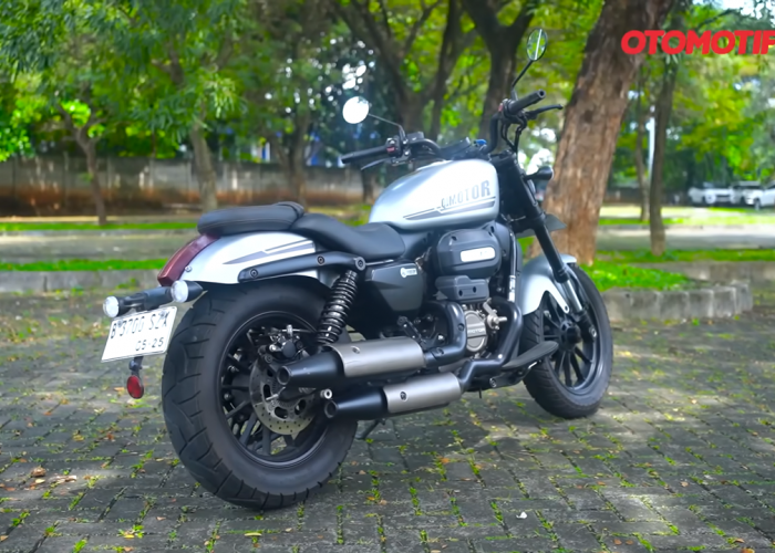 QJ Motor SRV 250 AMT: Cruiser 250 cc dengan Teknologi Canggih Tanpa Ribet Kopling