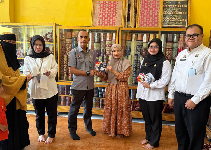 Kanwil Kemenkum Sumsel Edukasi UMKM Kerajinan Soal Perlindungan KI Wastra Palembang