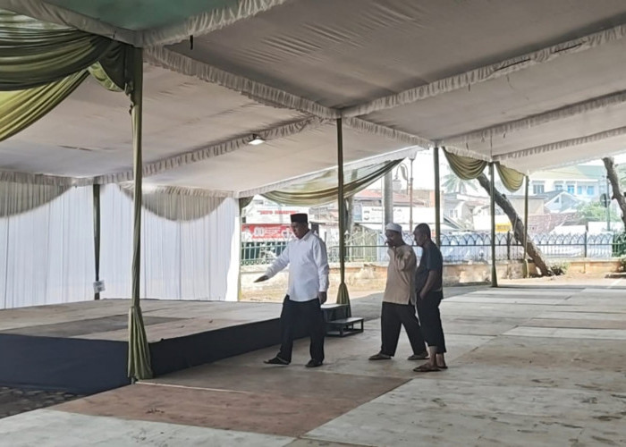 20 Ribu Jamaah Diperkirakan Sholat Idulfitri di Masjid Agung Palembang