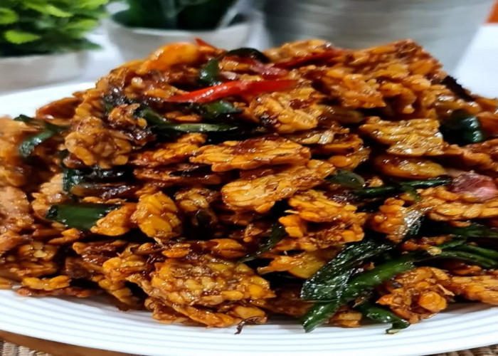 Gurih dan Tahan Lama, Tempe Pedas Kriuk Favorit Khas Palembang
