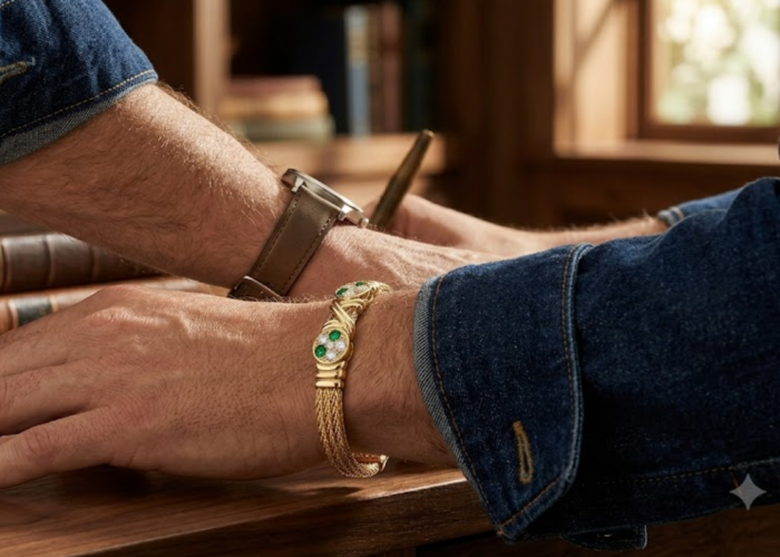 Gelang Emas Pria Terbaik, Aksesori Elegan untuk Menunjang Penampilan