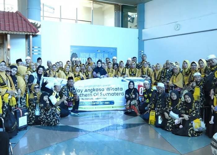 Tanpa Transit! Holiday Angkasa Wisata Lepas 140 Jamaah Umroh dengan Garuda Indonesia