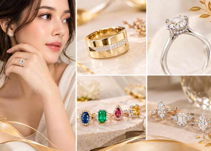 Tren Perhiasan Cincin 2026  Desain Unik dan Elegan yang Makin Memikat