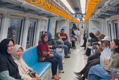LRT Sumsel Layani 321.105 Penumpang Selama Libur Nataru, Stasiun Asrama Haji tertinggi Layani Penumpang