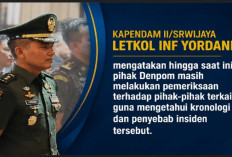 Anggota Kesdam II/Sriwijaya Diduga Ditembak Rekannya, Kapendam Pastikan Masih dalam Pemeriksaan