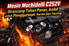 Mesin Morbidelli C252V Dirancang Tahan Panas, Andal untuk Penggunaan Harian dan Touring