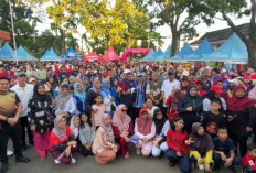 Antusias Tinggi Ribuan Peserta Warnai Jalan Sehat PALTV Seri 2 di Ilir Barat 1