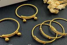 5 Inspirasi Gelang Emas Bayi Perempuan Terbaru 2026, Cocok Buat Bayi
