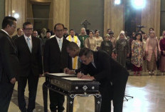 Kadiv PPPH Sumsel Dilantik, Menteri Hukum Tegaskan Integritas