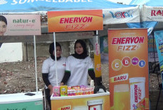 Enervon-C dan Bening's clinic Meriahkan Jalan Sehat PALTV 