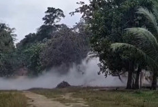 Bau Gas Menyengat Tercium Warga, Pipa Pertamina Bocor di Desa Gunung Raja