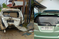 Kurang Jaga Jarak, Honda Jazz Hantam Avanza di Kertapati dan 2 Orang Terluka