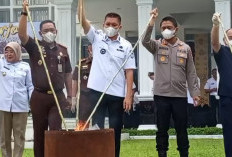 Kejari Ogan Ilir Musnahkan  Barang Bukti  Narkoba