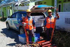 PLN ULP Lembayung Gerak Cepat Pulihkan Listrik di Lahat Pasca Diterjang Hujan Angin