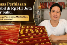 Emas Perhiasan Stabil di Rp14,3 Juta per Suku, Warga Manfaatkan untuk Investasi