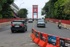 Lebaran Hari Pertama, Lalu Lintas Palembang Lengang, Polisi Pastikan Situasi Aman