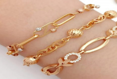 5 Model Gelang Emas Muda yang Minimalis Namun Tetap Terlihat Mahal dan Stylish