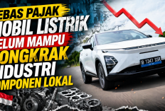 Bebas Pajak Mobil Listrik Belum Mampu Dongkrak Industri Komponen Lokal