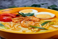 Spaghetti Udang Ayam Kuah Mie Celor Khas Palembang: Perpaduan Unik Italia dan Nusantara