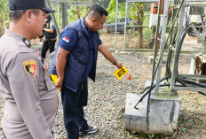 Satreskrim Polres OKU Selatan Bekuk Dua Pelaku Pencurian Kabel Tower Telkomsel