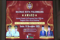 BAZNAS Kota Palembang Awards Tahun 2025 Berikan Penghargaan Kepada UPZ 