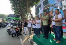 Wali kota Palembang Lepas Keberangkatan Ratusan Peserta Mudik Gratis