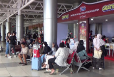 Arus Balik Gelombang Kedua, Bandara SMB II Palembang Masih Dipadati Penumpang