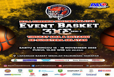 3x3 Basket Ball PalTV Seri Tiga Digelar, 81 Tim Siap Perebutkan Piala Gubernur Sumsel 