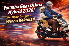 Yamaha Gear Ultima Hybrid 2026! Kini Hadir Dengan Warna Kekinian